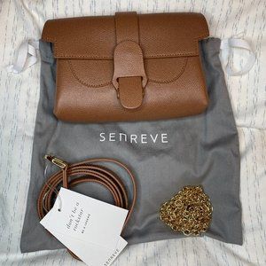 Senreve Aria Aria Belt Bag Pebbled Chestnut